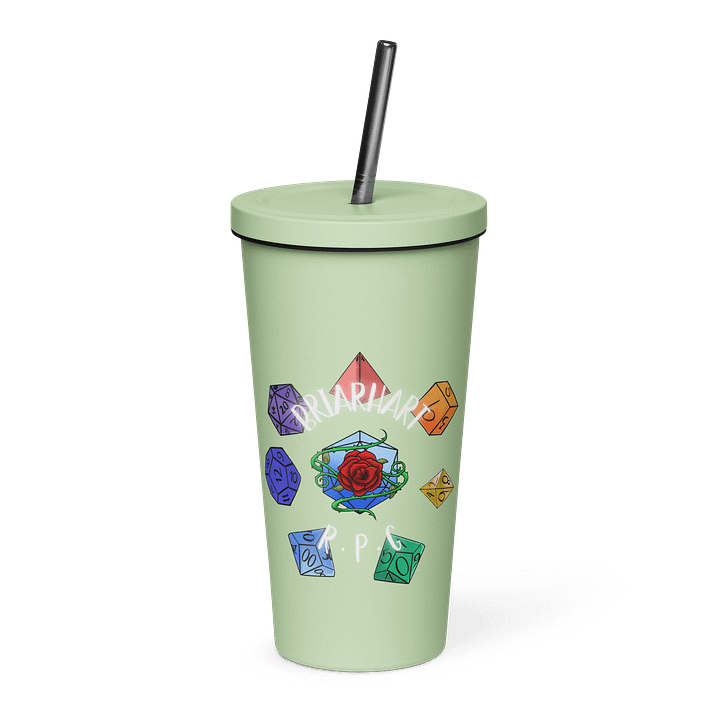 BriarHart RPG Insulated Tumbler - Mint - PRIDE 2025 product image (1)