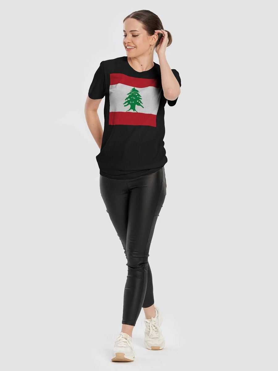 Graphic Grove Supersoft Unisex Lebanese Flag T-Shirt - Exclusive product image (2)