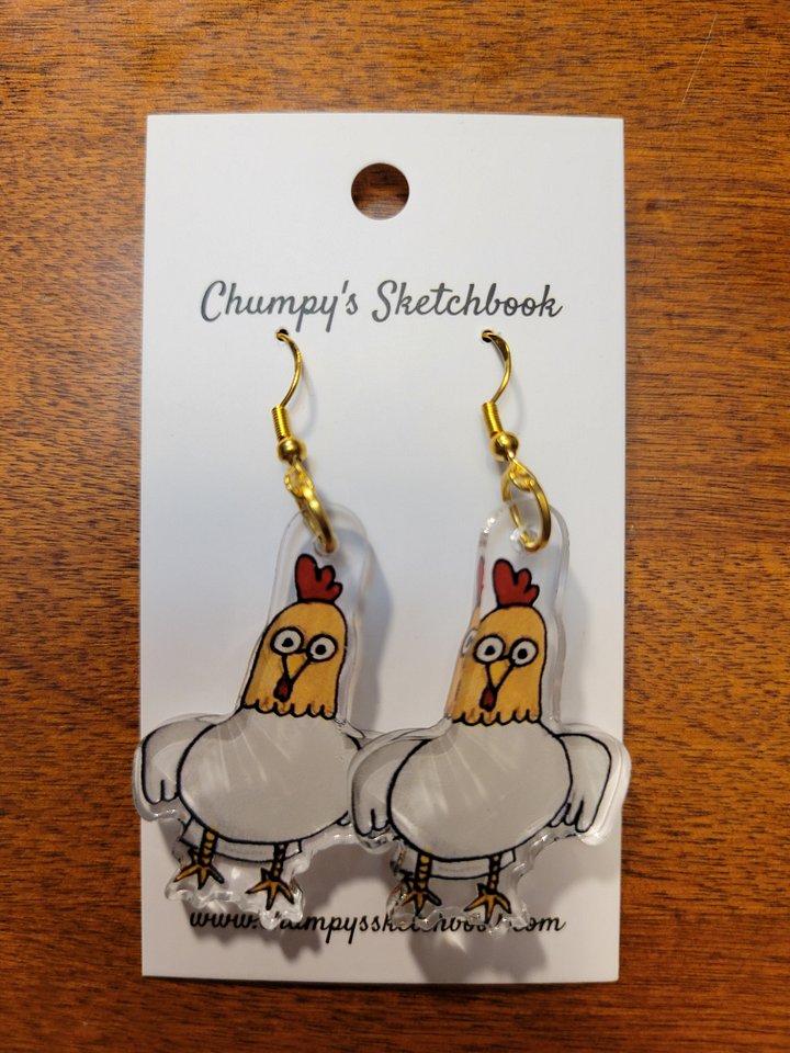 Chicken Earring product image (1)