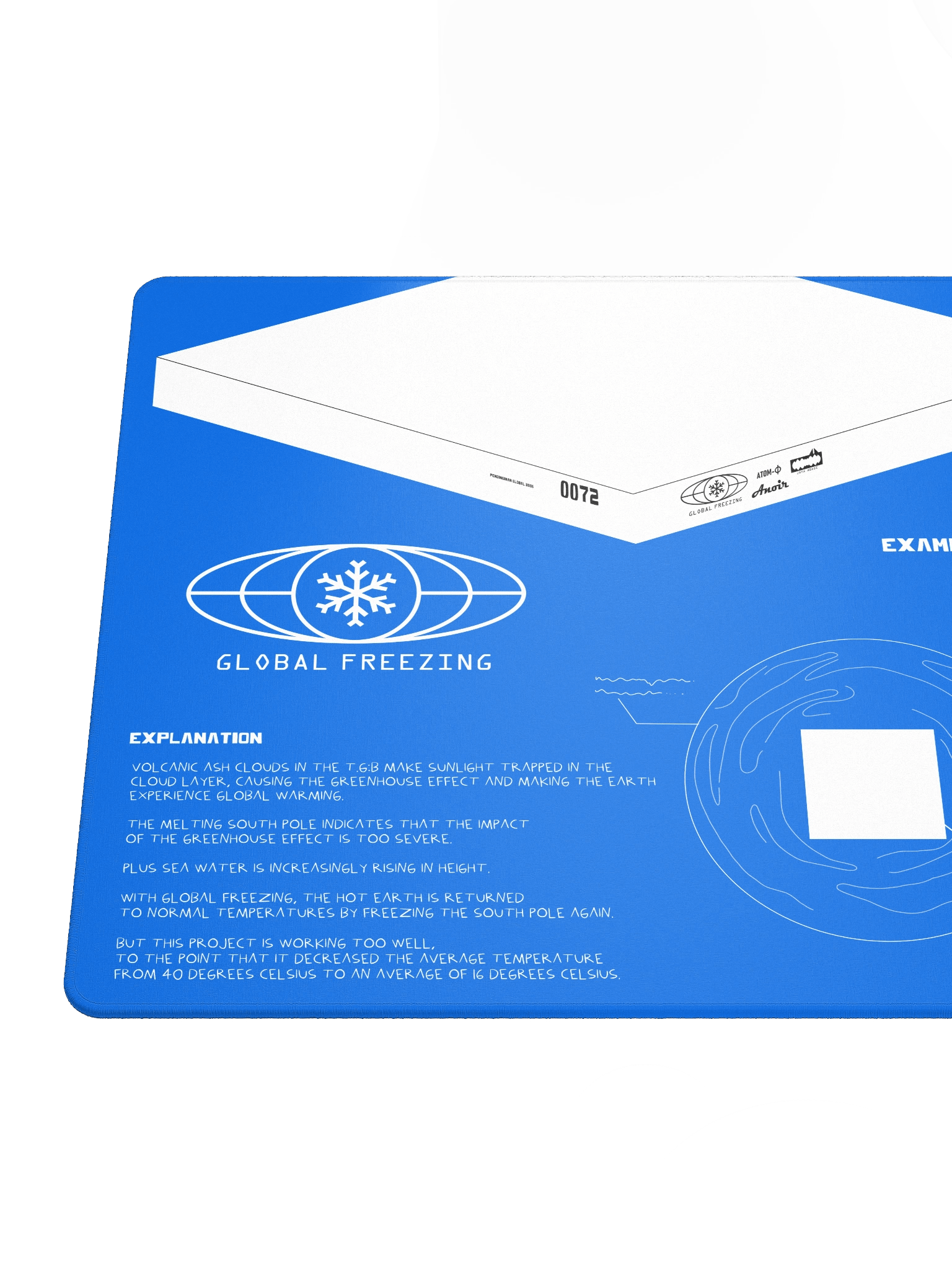 DESKMAT | GLOBAL FREEZING product image (5)