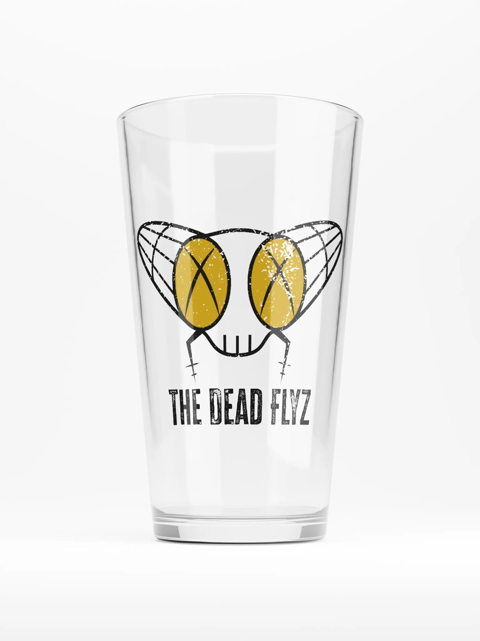 The Dead Flyz Pint Glass product image (1)