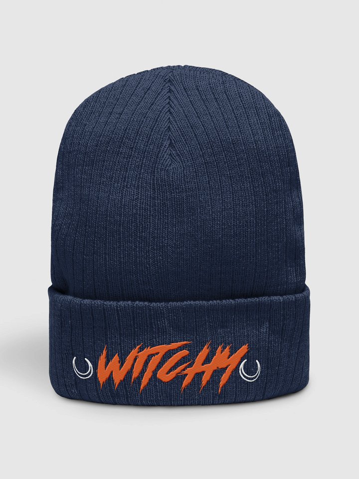 Witchy Red Font Beanie product image (1)