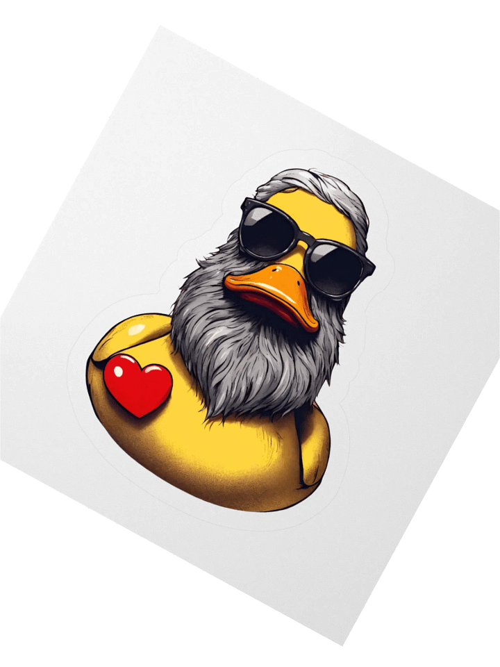 Sexy Duck Sticker product image (5)
