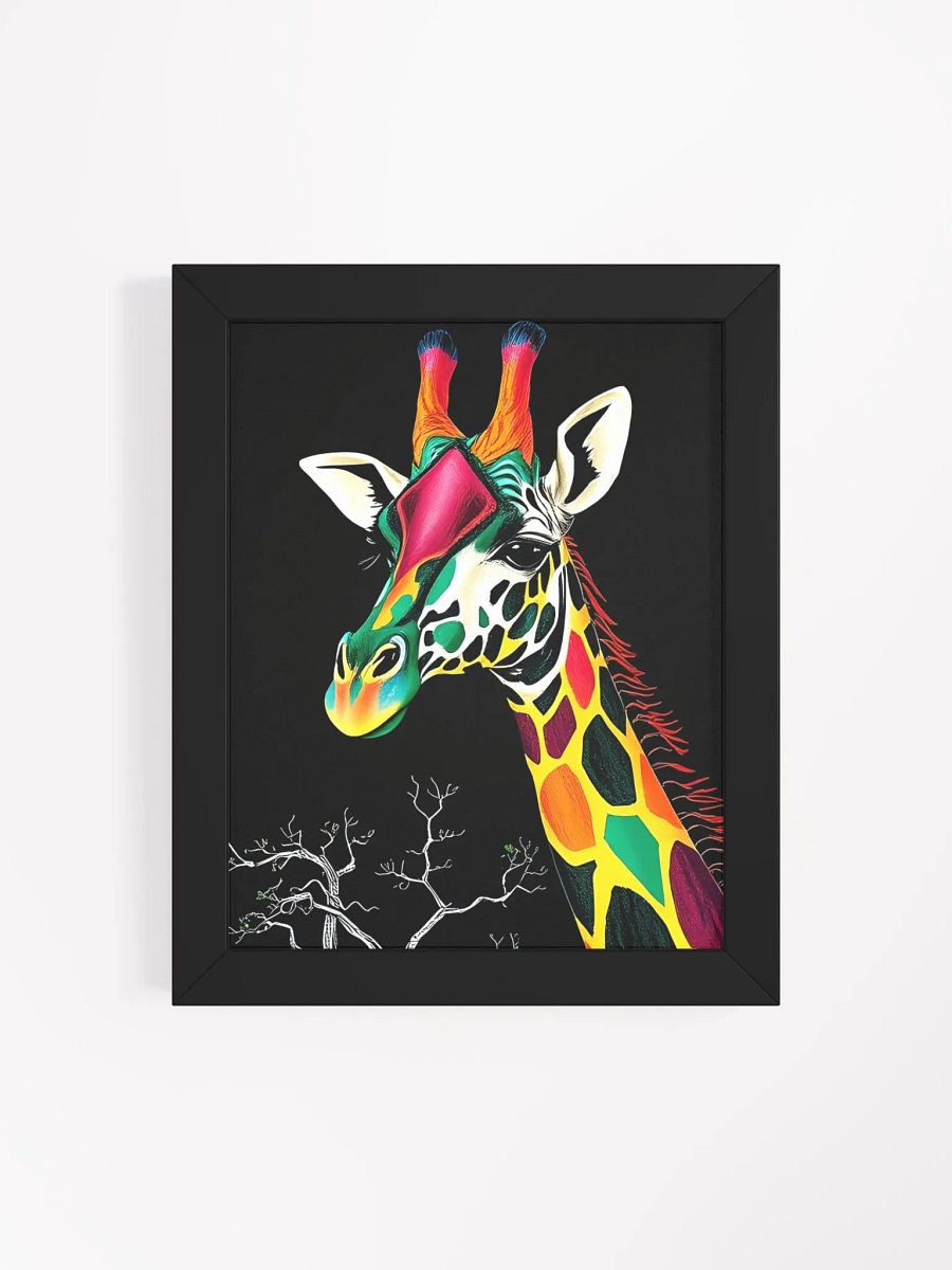 Vibrant Ayous Wood Framed Matte Poster product image (22)