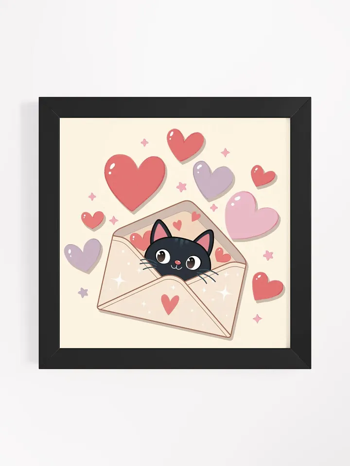 Feline Valentine Envelope - Wall art product image (6)