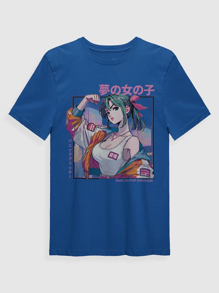 Panic Glitchy Dream Girl Citypop Tee product image (25)