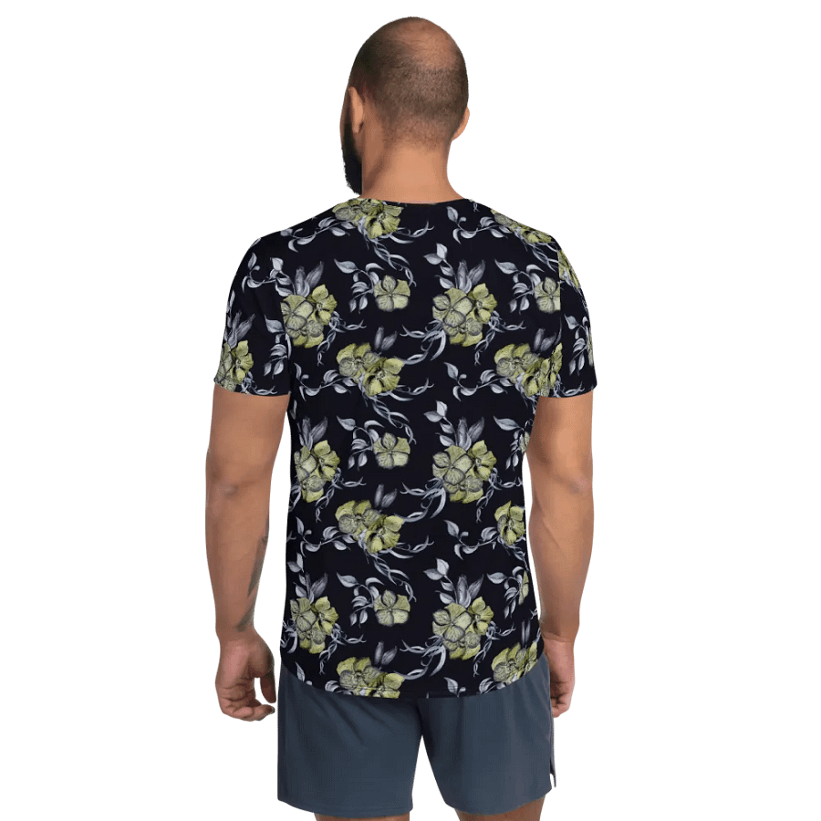 Gothic Flower | Men´s Athletic T-Shirt product image (2)
