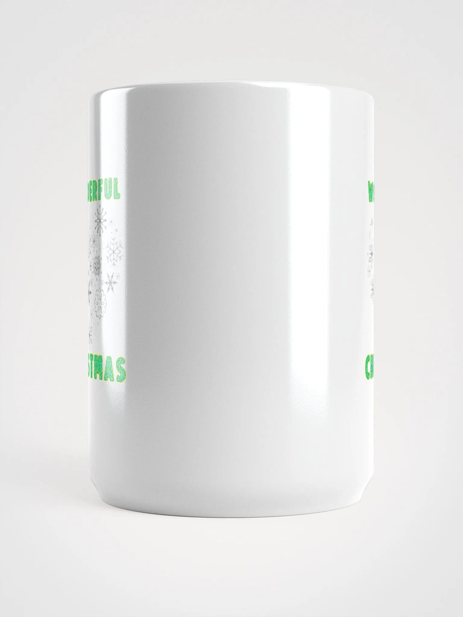 Wonderful Christmas Glitter Heart Mug product image (5)