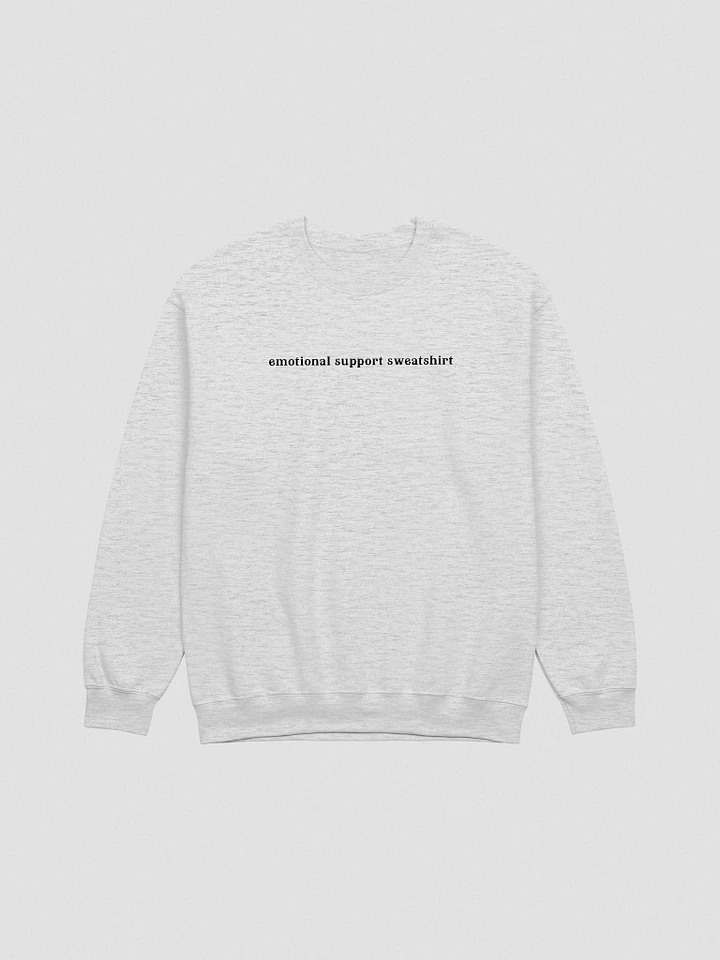 Emotional Support Sweatshirt | Embroidered Crewneck product image (19)