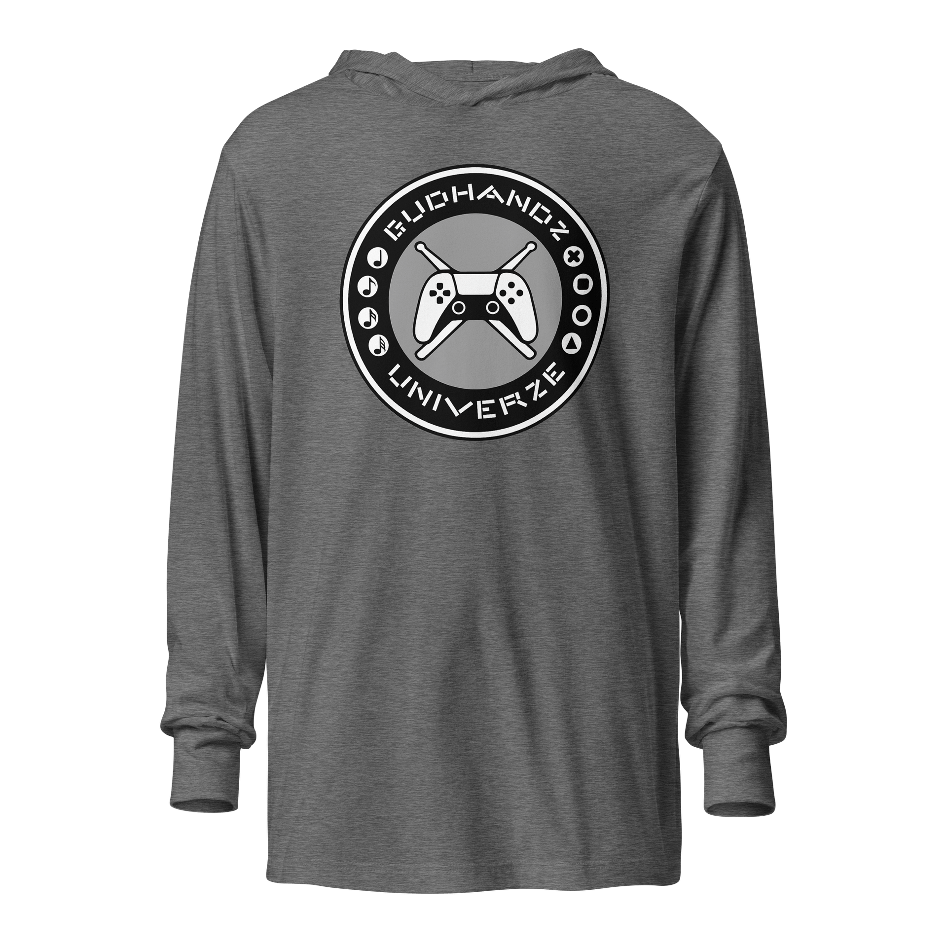 GUDHANDZ UNIVERZE Hooded Long Sleeve Tee product image (3)