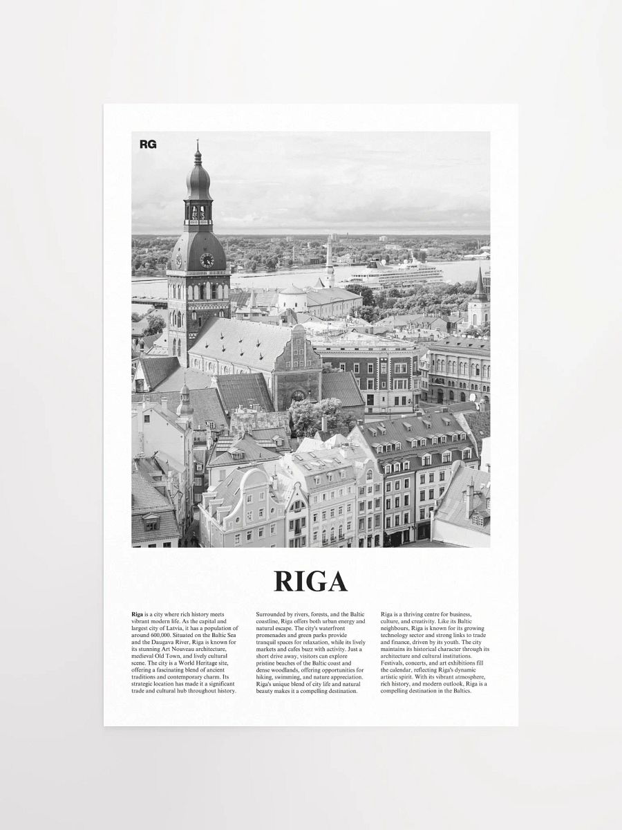Riga 01 Newspaper Poster product image (11)