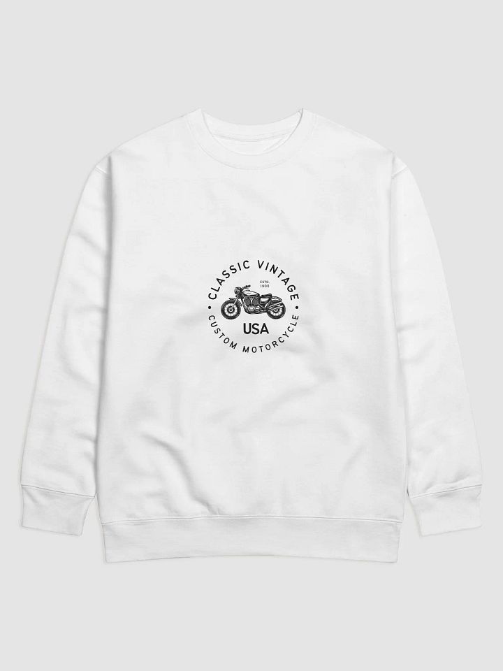 Vintage Motorcycle Premium Sweatshirt product image (1)