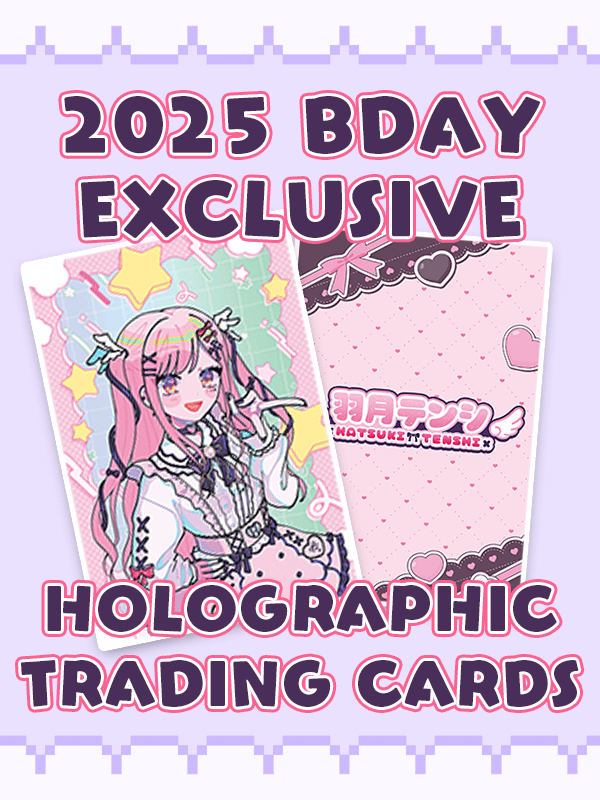 B-GRADE] 2024 Exclusive Tenshi Birthday Keychain | HatsukiTenshi