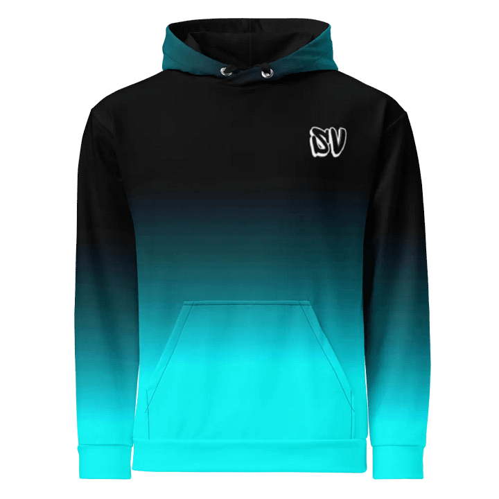 STRAIGHT VIBIN NEON COLOR FADE STYLE TANJIRO DEMON SLAYER HOODIE product image (1)