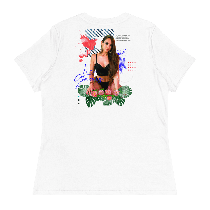 Love Games Delta Women's Tee - White product image (2)