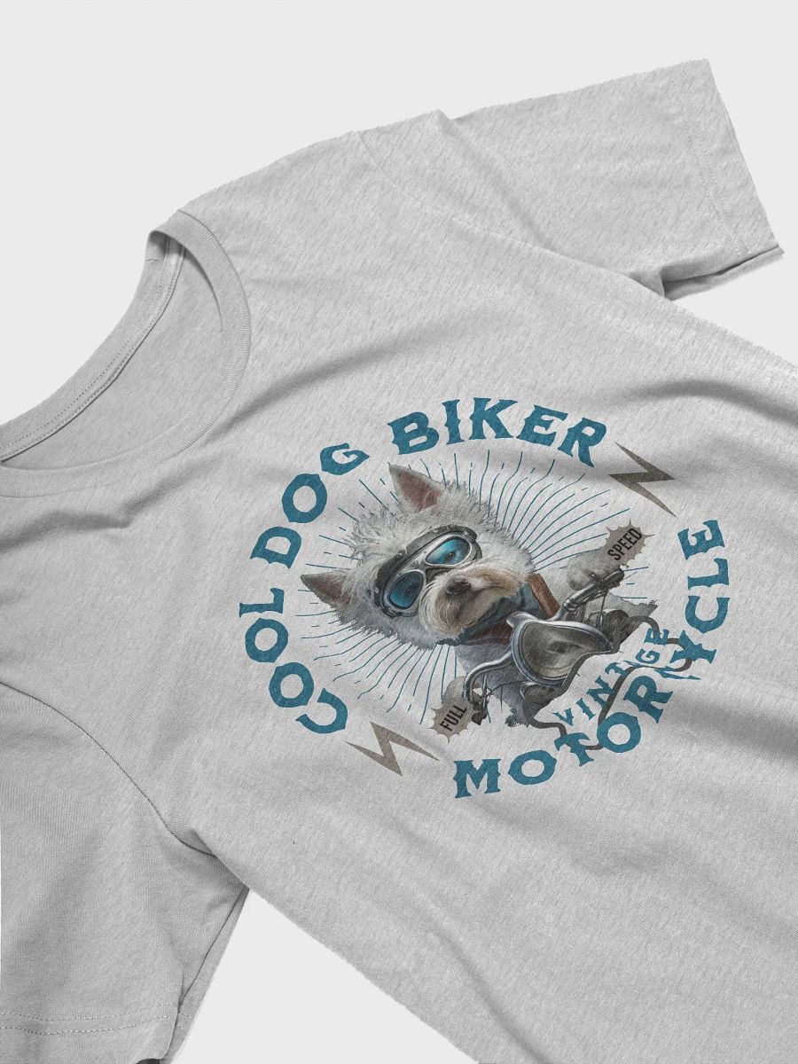 Cool dog biker T-Shirt product image (3)