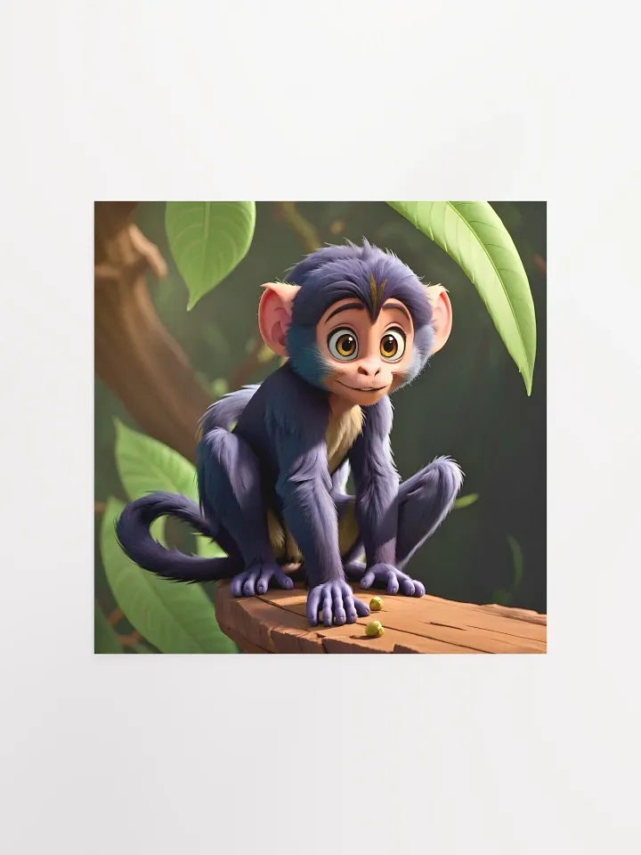 Endangered Species - Mexico - Spider Monkey Poster product image (1)