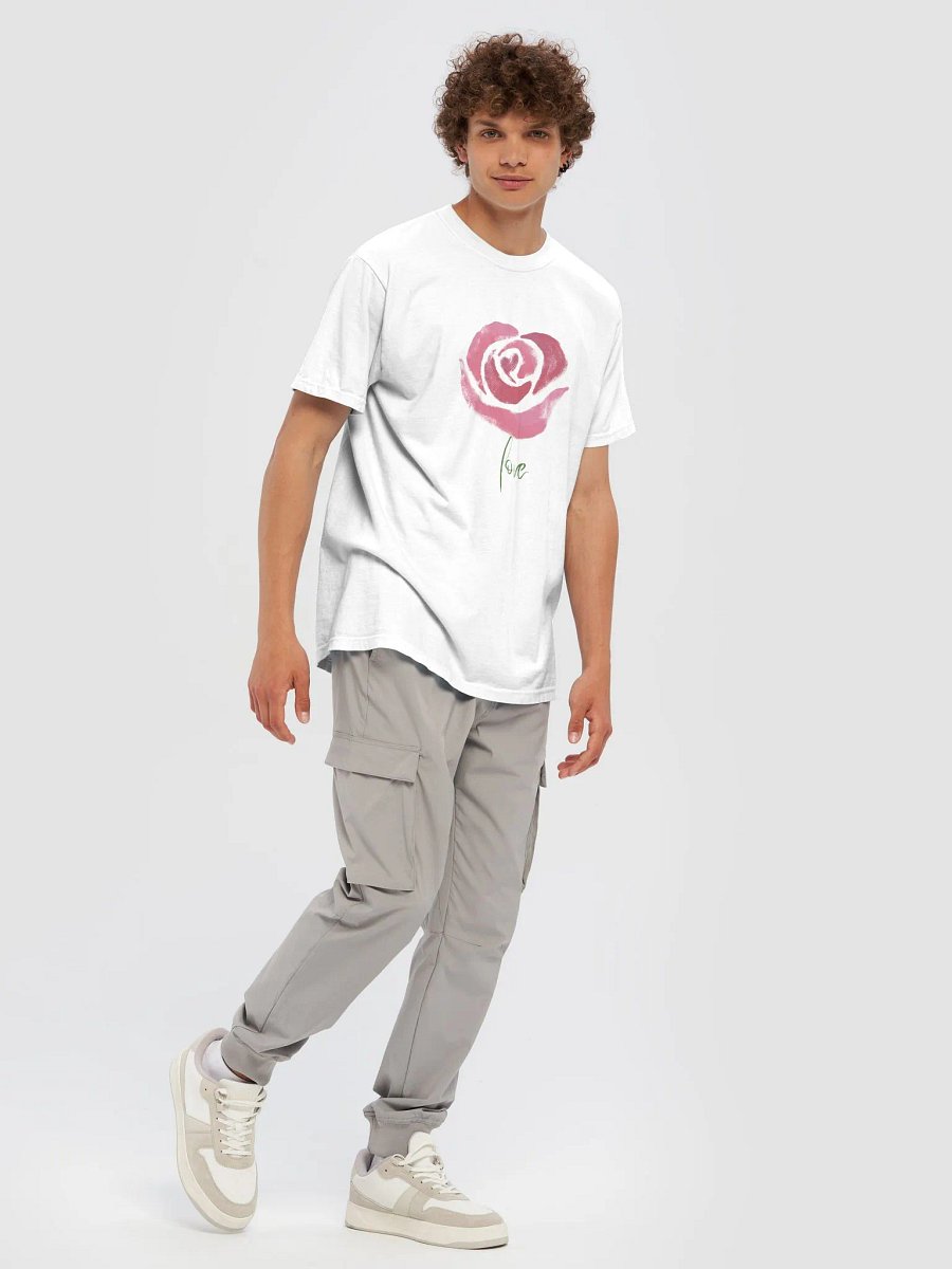 Spiral Love Rose Unisex T-Shirt product image (42)