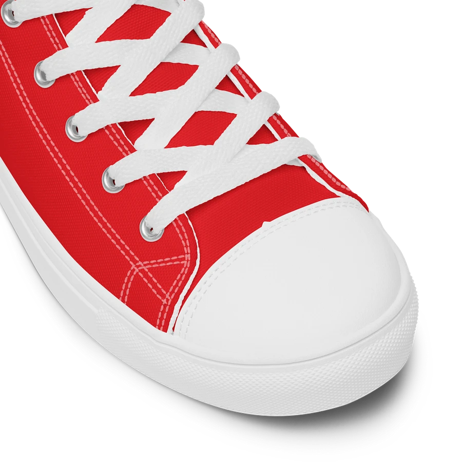 Red and White Flower Sneakers product image (45)