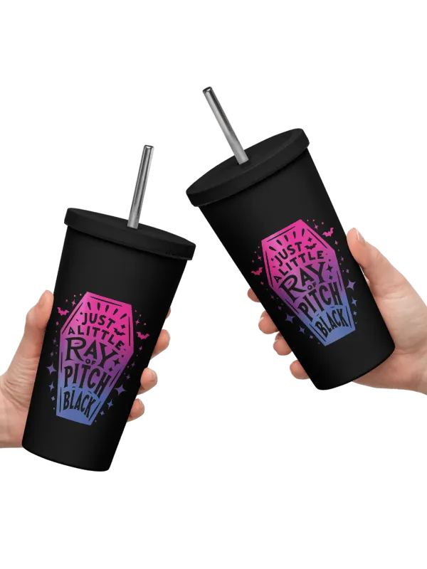 Little Ray Bi Flag Insulated Tumbler product image (2)