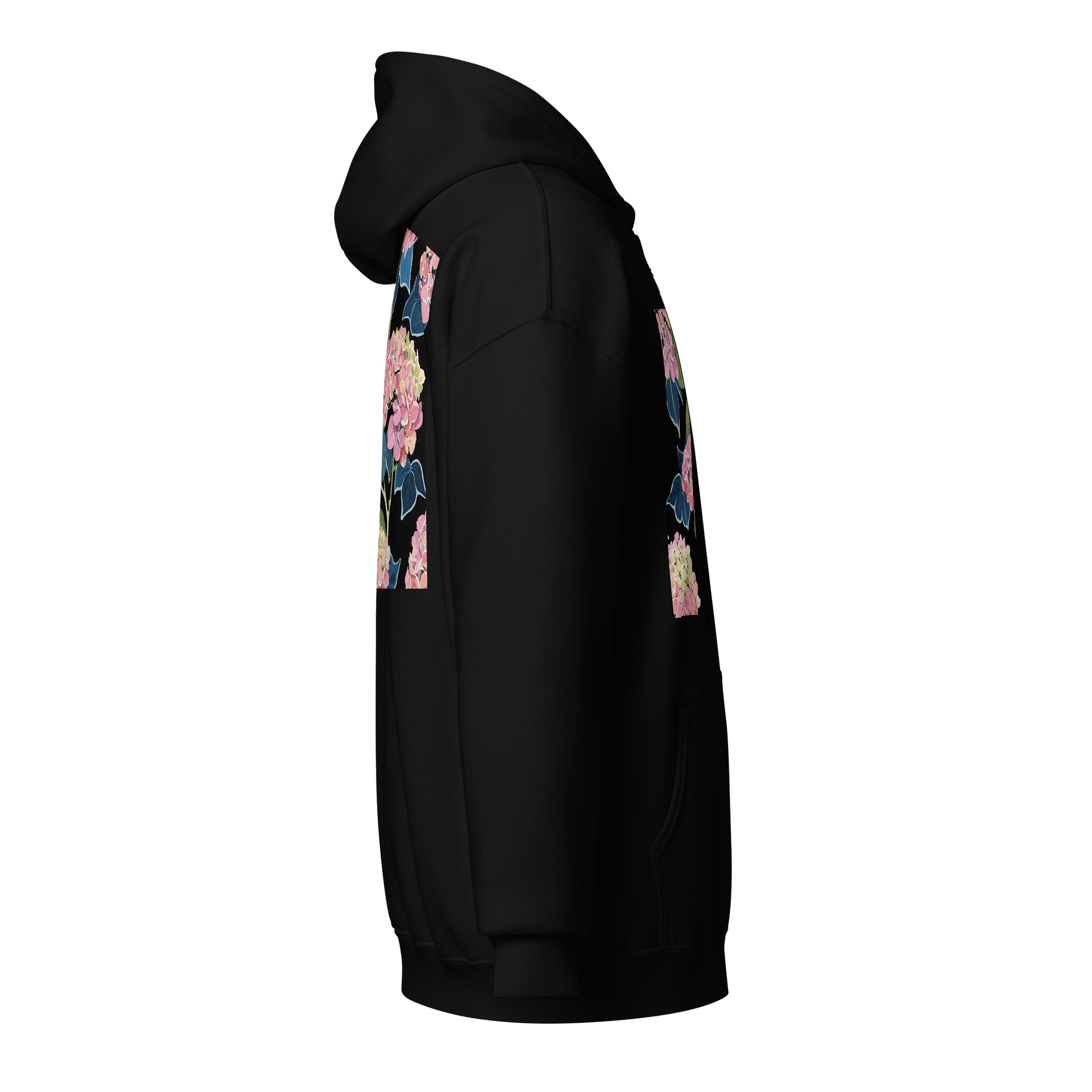 Hydrangea Harmony Zip Hoodie product image (16)