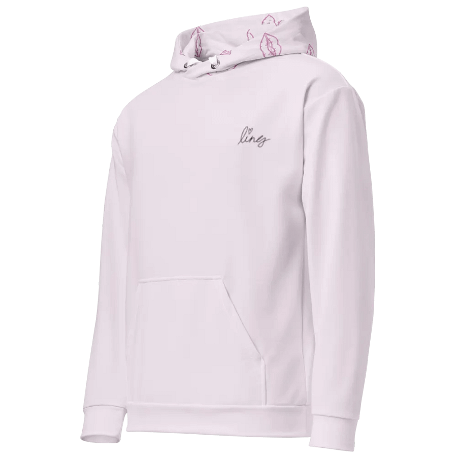 Lingling Kwong Lips Unisex Hoodie (Purple) product image (3)