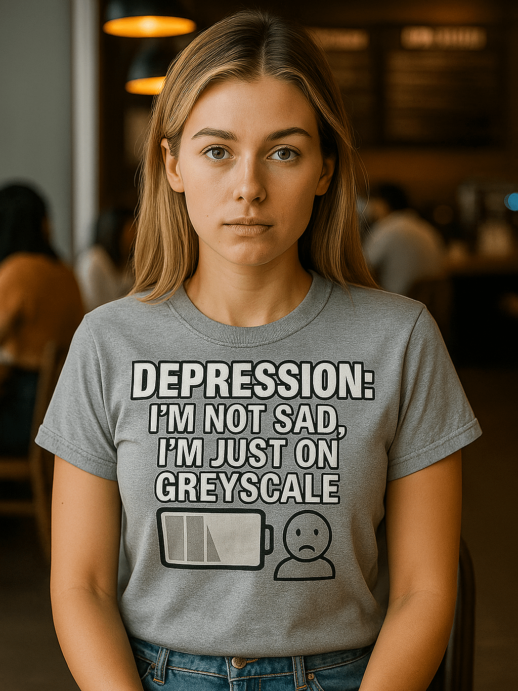 Depression: I’m Not Sad, I’m Just on Greyscale product image (1)