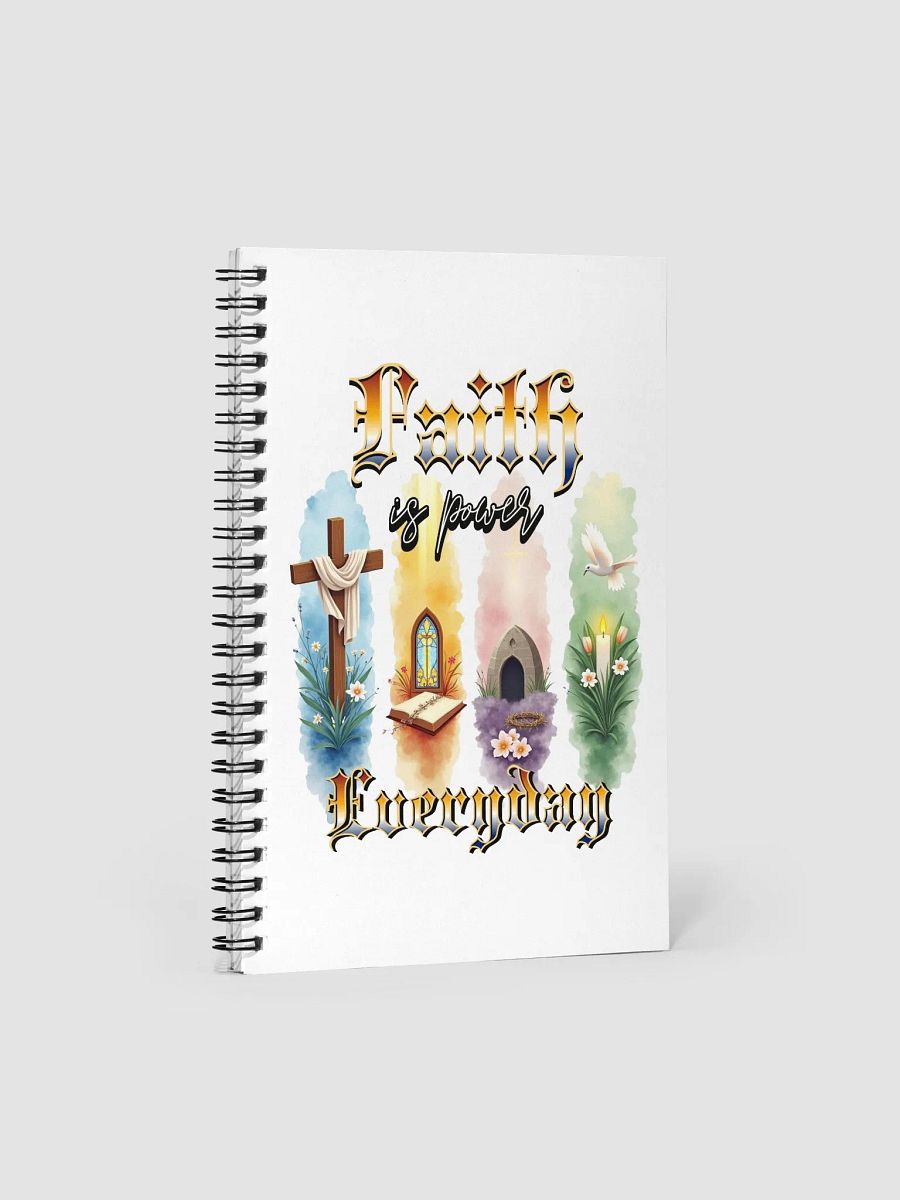 Faith Is Power Everyday Reflections Spiral Notebook product image (2)