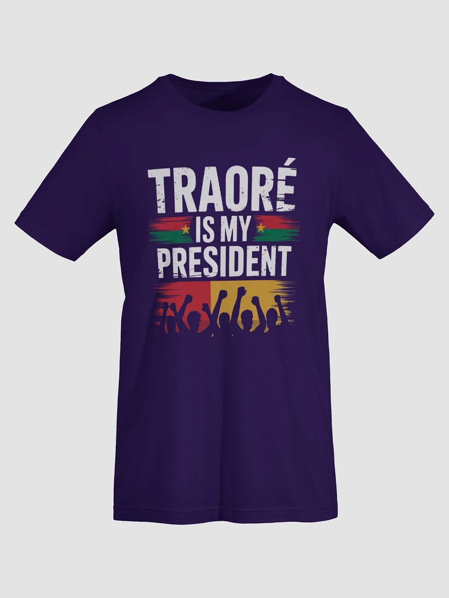 Traore is my president Burkina Faso- Ibrahim Traoré Supersoft T-shirt product image (74)