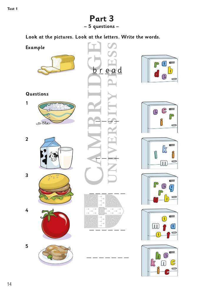 Pre A1 Starters 3 Student's Book: Authentic Examination Papers (Cambridge Young Learners English Tests) product image (4)