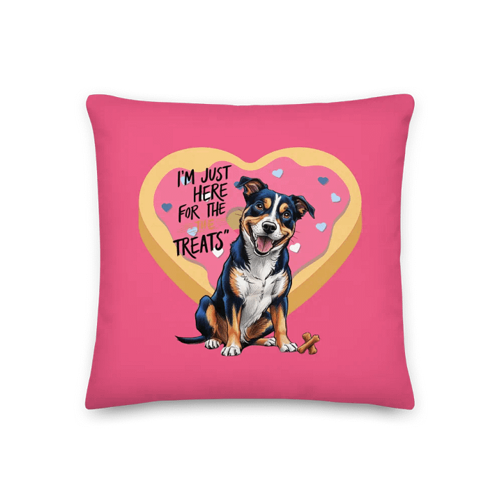 Happy Pup All-Over Print Pillow product image (1)