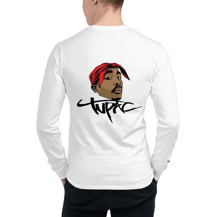 Rebel 2pac Red Bandana Long Sleeve product image (1)