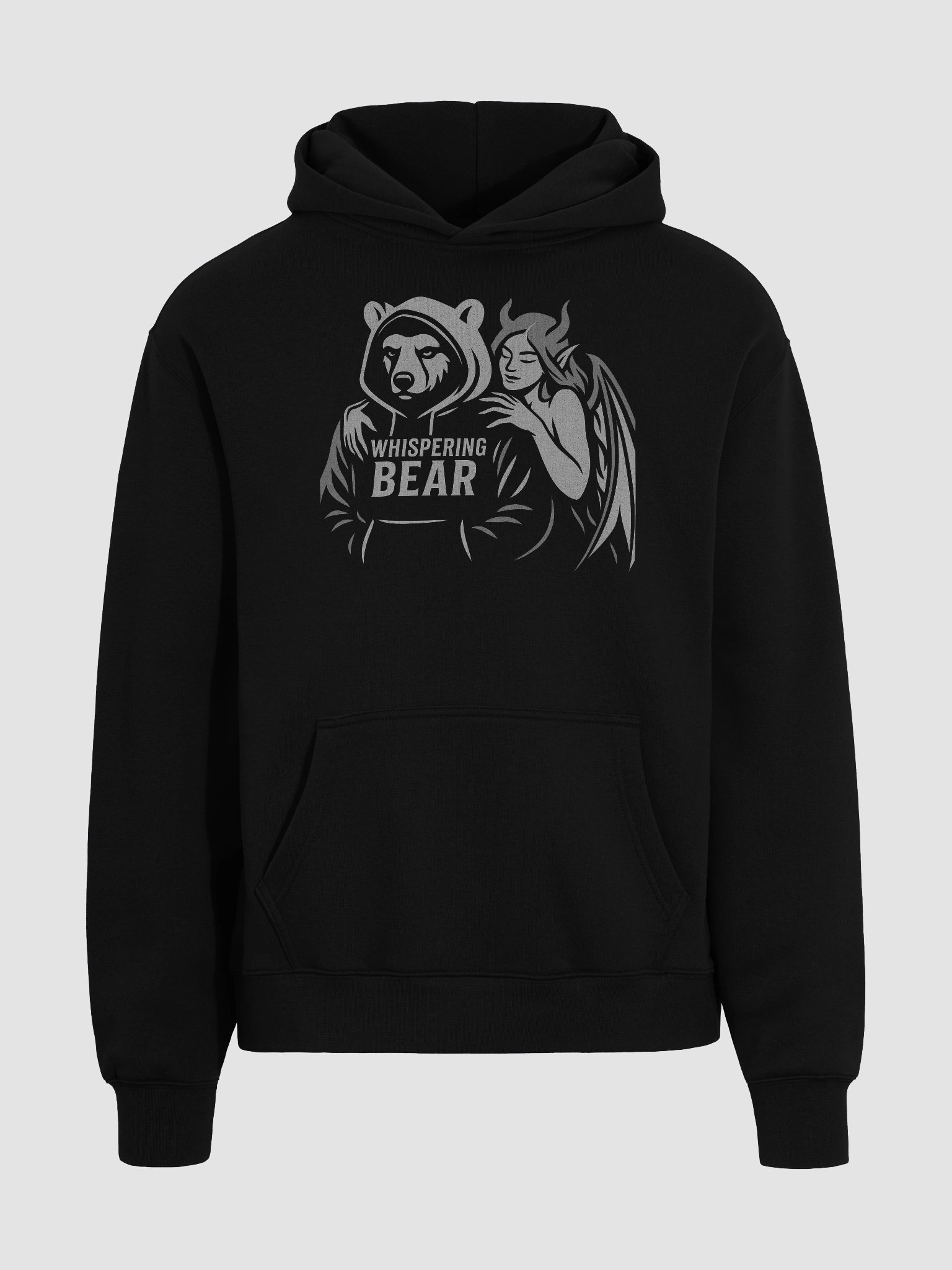 Hoodie Bear, B&W product image (3)
