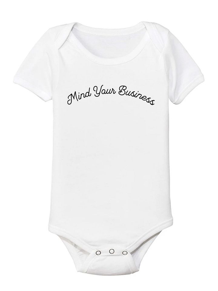 Mind Your Business Onesie product image (1)