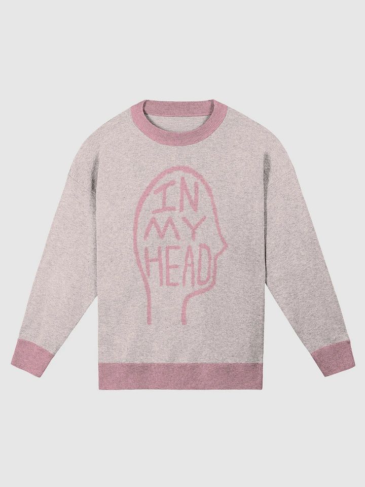In My Head (duotone pink) knitwear crewneck product image (5)