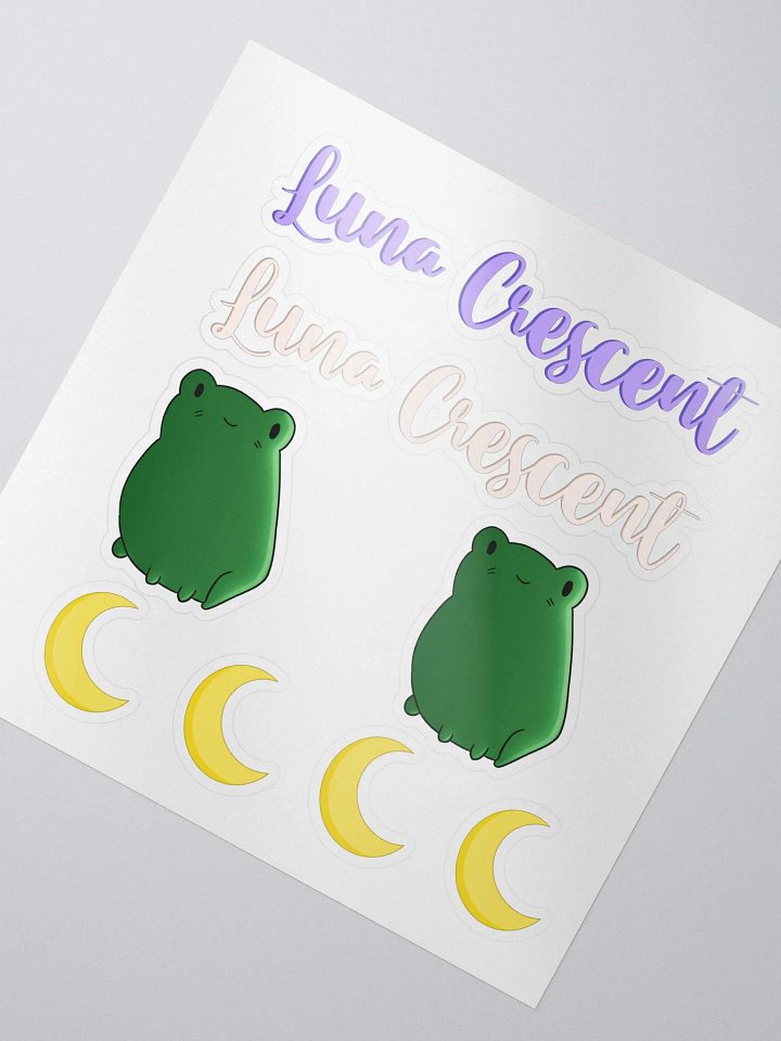 Luna Crescent Stickers product image (2)