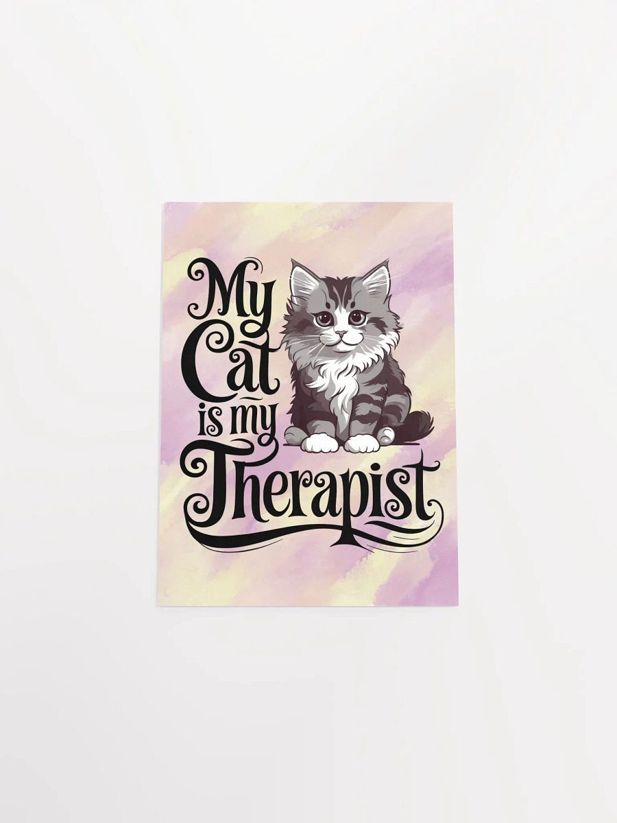 My Cat is My Therapist Poster product image (15)