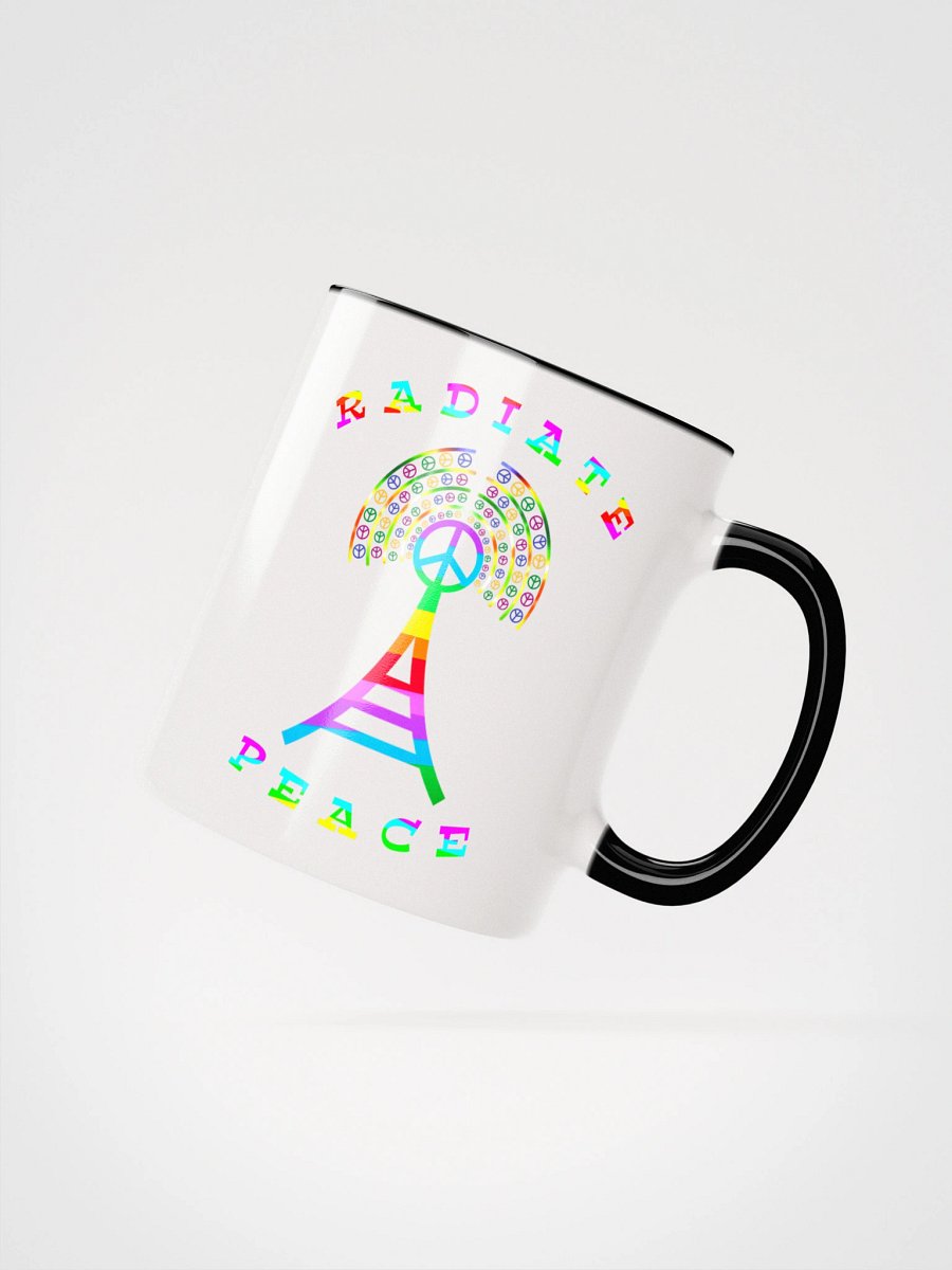 Radiate Peace Accent Mug product image (4)