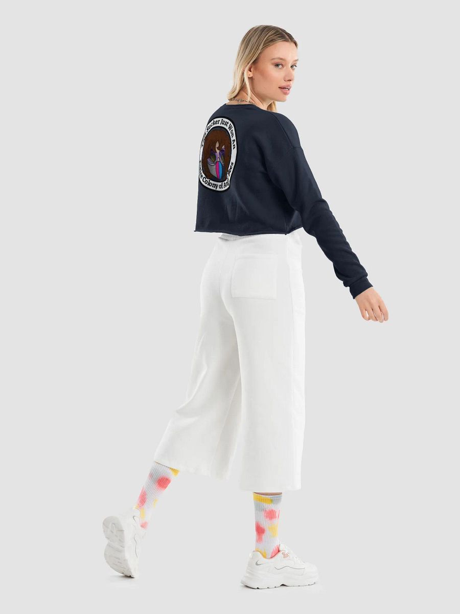 Angry Bees - Crop Top Sweatshirt product image (11)
