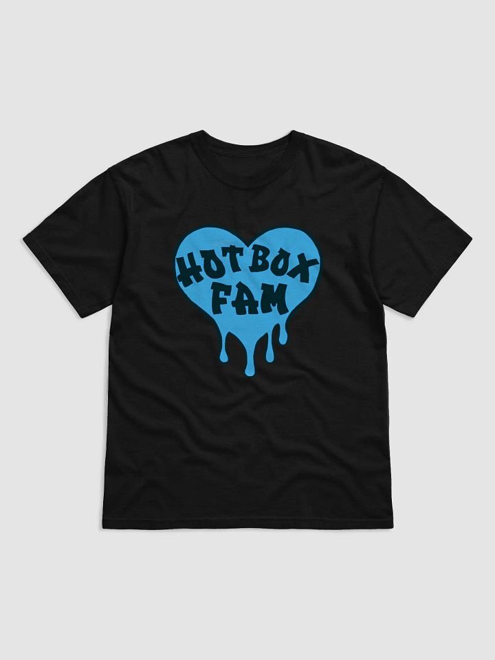 HOT BOX FAM SOLID BLUE LOGO TEE product image (10)