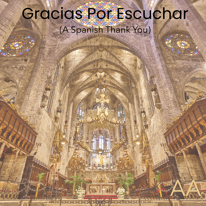 Gracias Por Escuchar (A Spanish Thank You) product image (1)