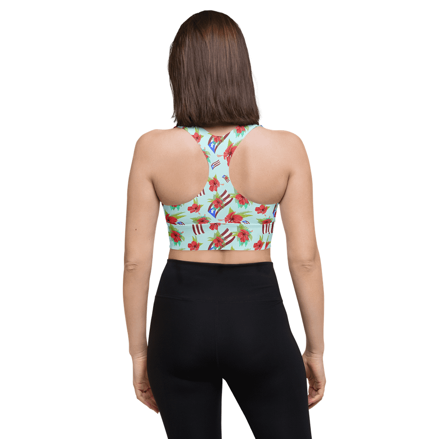 Puerto Rican Pride All-Over Print Sports Bra product image (5)