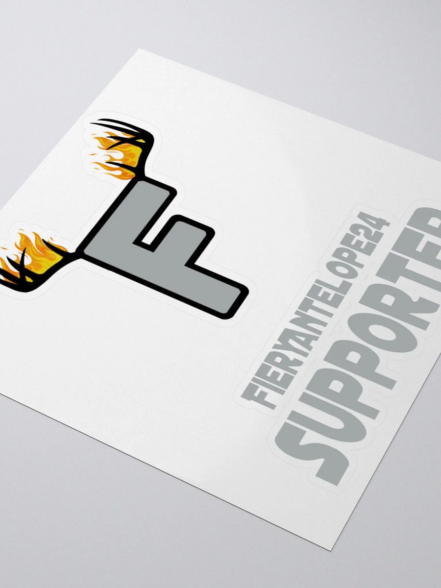 Fiery Silver Stickers product image (3)