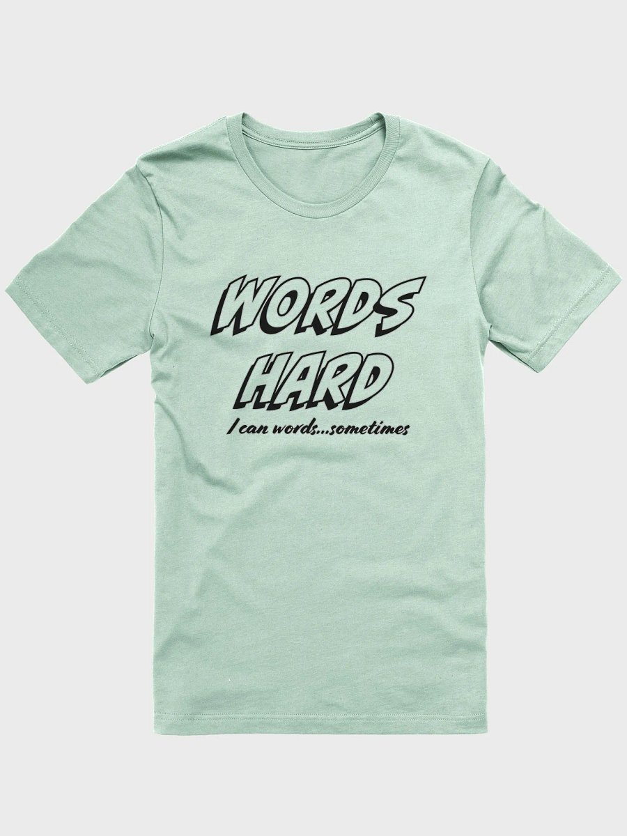 Words Hard (Unisex) product image (1)