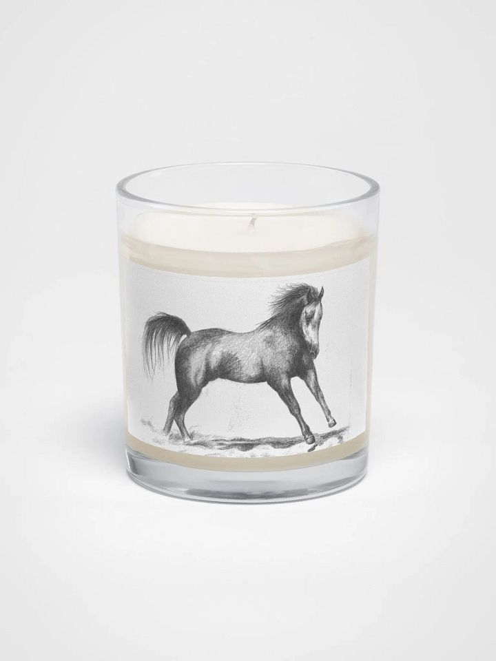 horse cantering candle product image (1)