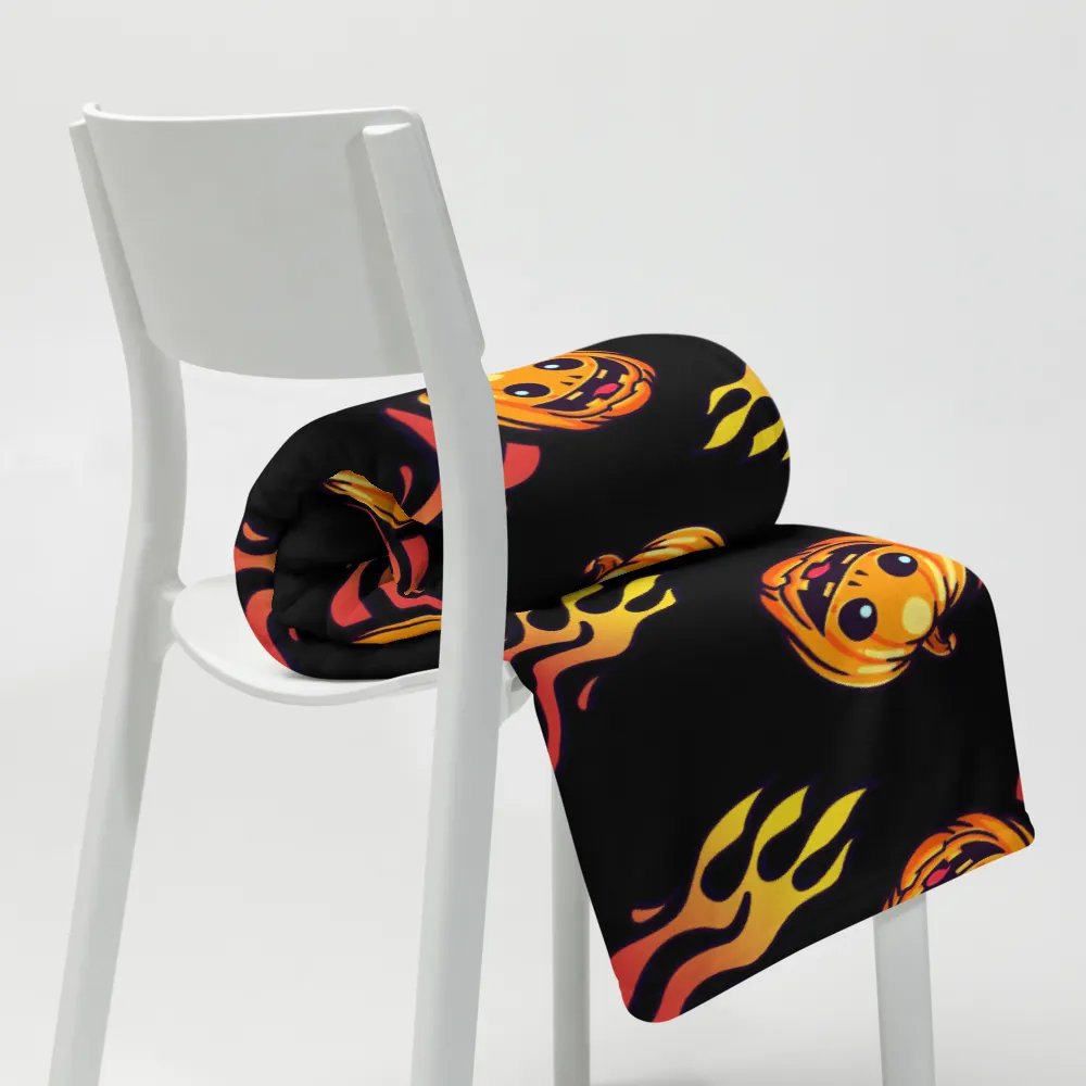 MSLA Halloween Pumpkin - Throw Blanket product image (8)