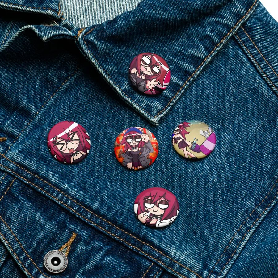 Enemy Crab Button Pin Series #1 product image (16)