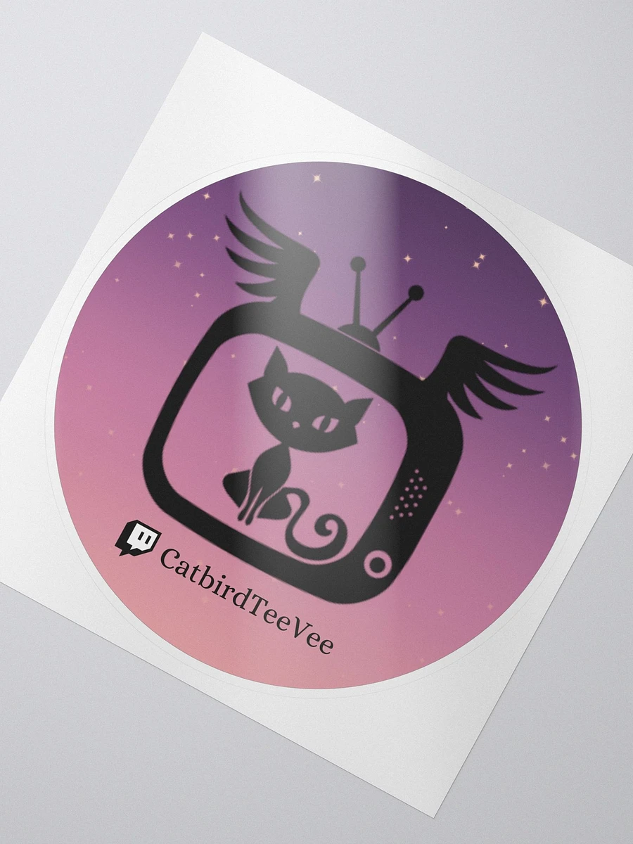 CatbirdTeeVee Logo Sticker product image (2)