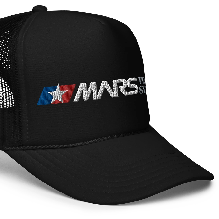 Retro-Futuristic Corporations - Mars Transit Systems Trucker cap product image (5)
