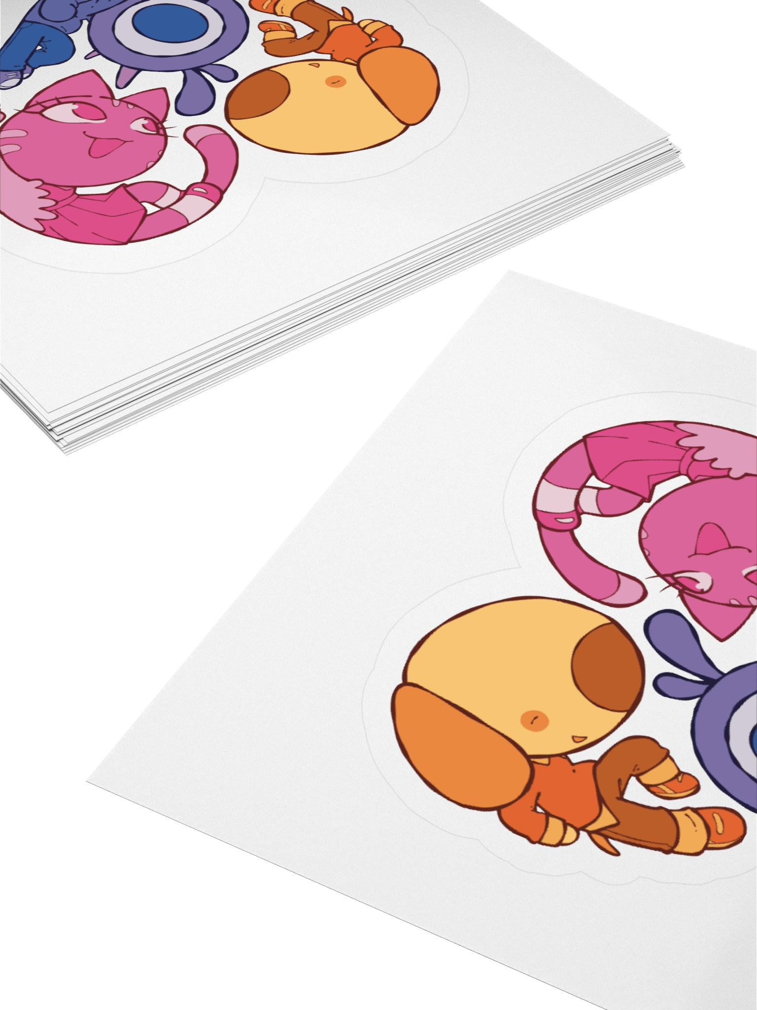 CatBirdDog Heart Sticker product image (12)